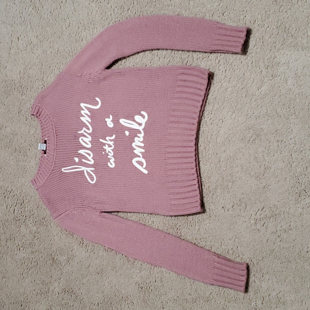 Pink Sweater